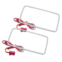 Thumbnail for Oracle Chevrolet Silverado 07-13 LED Fog Halo Kit - White SEE WARRANTY
