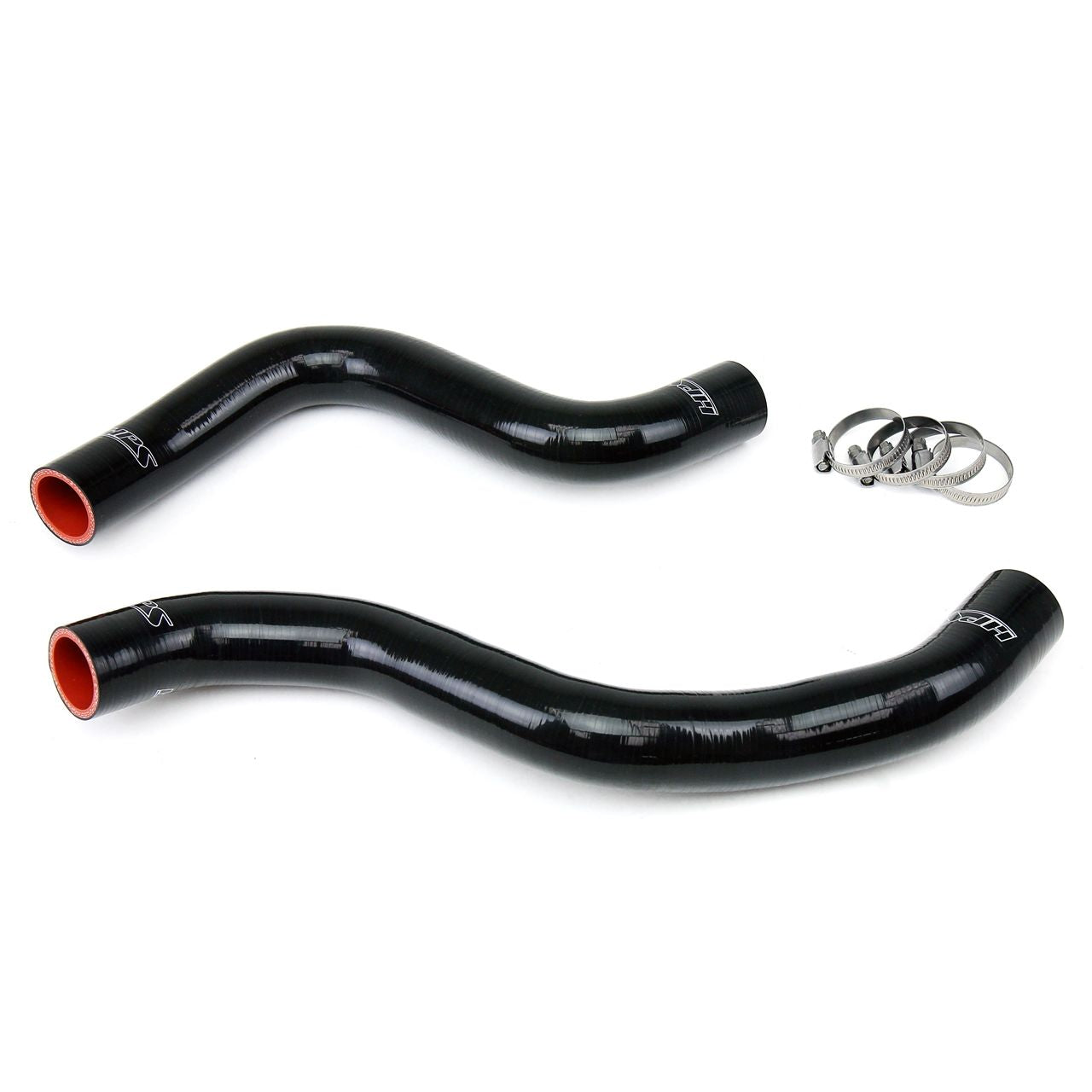 HPS Black Reinforced Silicone Radiator Hose Kit Coolant for Mitsubishi Lancer EVO 9