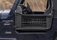 Thumbnail for Rampage 1997-2006 Jeep Wrangler(TJ) 2-Door Tube Doors With Netting - Black