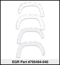 Thumbnail for EGR 14+ Toyota Tundra Bolt-On Look Color Match Fender Flares - Set - Color MatchSuper White