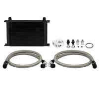 Thumbnail for Mishimoto Universal 25 Row Oil Cooler Kit (Black Cooler)