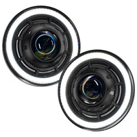 Thumbnail for ORACLE Lighting 0718 Jeep Wrangler JK Oculus 7in Switchback BiLED Projector Headlights SEE WARRANTY
