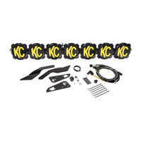 Thumbnail for KC HiLiTES Can-Am X3 45in. Pro6 Gravity LED 7-Light 140w Combo Beam Overhead Light Bar System
