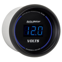 Thumbnail for Autometer Cobalt Digital 52.4mm Black Voltmeter
