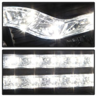 Thumbnail for Spyder Chevy Silverado 1500 07-13 V2 Projector Headlights - LED DRL - Black PRO-YD-CS07V2-DRL-BK