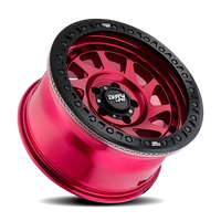 Thumbnail for Dirty Life 9313 Enigma Race 17x9 / 8x165.1 BP / -12mm Offset / 130.8mm Hub Crimson Candy Red Wheel