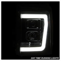 Thumbnail for Spyder Ford F-250/F-350/F450 Super Duty 11-16 V2 Projector Headlights - Black (PRO-YD-FS11V2-LB-BK)