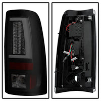 Thumbnail for Spyder 03-06  Chevy Silverado (Does Not Fit Stepside) Version 2 LED Tail Lights - Black Smoke