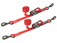 Thumbnail for SpeedStrap 1 1/2In x 10Ft Ratchet Tie-Down (2 Pack) - Red