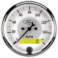 Thumbnail for AutoMeter Gauge Speedometer 3-1/8in. 160MPH Elec. Prog. W/ Lcd Odo Ford Masterpiece