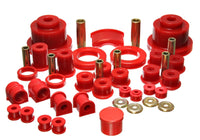 Thumbnail for Energy Suspension 04 Pontiac GTO Red Hyper-flex Master Bushing Set