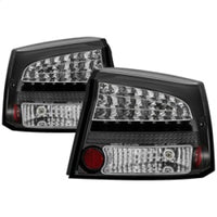 Thumbnail for Spyder Dodge Charger 06-08 LED Tail Lights Black ALT-YD-DCH05-LED-BK