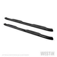 Thumbnail for Westin 2019 Chevrolet Silverado/Sierra 1500 Crew Cab Non LD PRO TRAXX 5 Oval Nerf Step Bars - Black