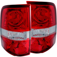 Thumbnail for ANZO 2004-2008 Ford F-150 Taillights Red/Clear - LED Style