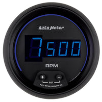 Thumbnail for Autometer Cobalt Digital 85.7mm Black In-Dash Tachometer