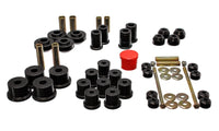 Thumbnail for Energy Suspension 67-73 Ford Mustang Black Hyper-flex Master Bushing Set