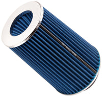 Thumbnail for Spectre Adjustable Conical Air Filter 9-1/2in. Tall (Fits 3in. / 3-1/2in. / 4in. Tubes) - Blue