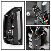 Thumbnail for Spyder Toyota Tundra 2014-2016 Light Bar LED Tail Lights Black ALT-YD-TTU14-LED-BK