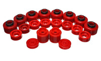 Thumbnail for Energy Suspension Body Mount Set - Red