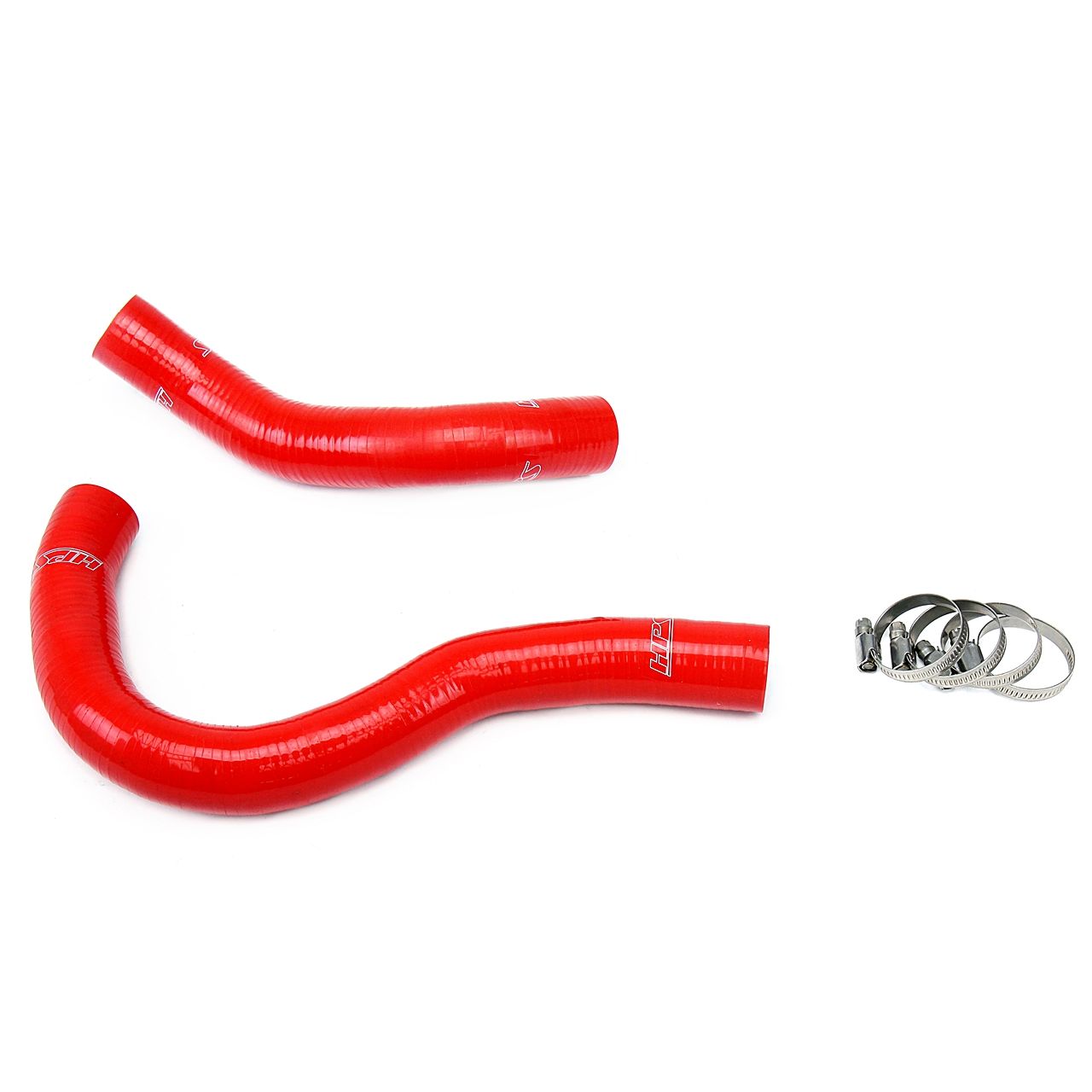HPS Red Reinforced Silicone Radiator Hose Kit Coolant for Acura 02-06 RSX