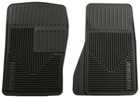 Thumbnail for Husky Liners 98-03 Dodge Durango/01-04 Chevy S-10 Pickup Heavy Duty Black Front Floor Mats