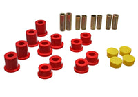 Thumbnail for Energy Suspension 90-97 Mazda Miata Red Front Control Arm Bushing Set