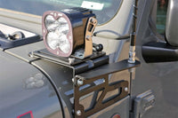 Thumbnail for Fabtech 18-21 Jeep JL/JT Antenna Light Bracket Kit (Adjustable)