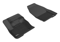 Thumbnail for 3D MAXpider 2015-2020 Ford Edge Kagu 1st Row Floormat - Black