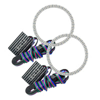 Thumbnail for Oracle Hyundai Veloster 11-13 Halo Kit - ColorSHIFT w/o Controller SEE WARRANTY