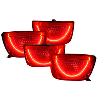 Thumbnail for Oracle 10-13 Chevrolet Camaro LED Afterburner Tail Light Halo Kit - Red SEE WARRANTY