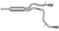 Thumbnail for Gibson 07-10 Hummer H3 Base 3.7L 2.5in Cat-Back Dual Split Exhaust - Stainless