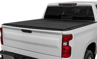 Thumbnail for Access LOMAX Tri-Fold Cover 16-20 Toyota Tacoma 6in Box Split Rail - Black Urethane