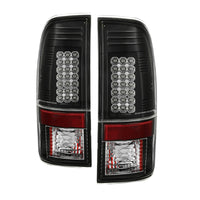 Thumbnail for Spyder Ford Super Duty 08-15 LED Tail Lights Black ALT-YD-FS07-LED-BK