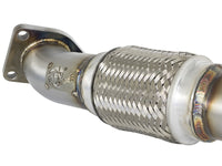 Thumbnail for aFe Power Elite Twisted Steel 16-17 Honda Civic I4-1.5L (t) 2.5in Rear Down-Pipe Mid-Pipe