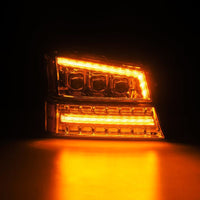 Thumbnail for AlphaRex 03-06 Chevy Silverado 1500/2500HD/3500HD/Avalanche Chrome NOVA LED Proj Headlights