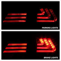 Thumbnail for Spyder 07-11 Lexus GS 350 LED Tail Lights Black ALT-YD-LGS06-LED-BK