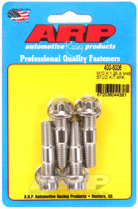 Thumbnail for ARP M10 x 1.25 x 48mm Broached 4 Piece Stud Kit
