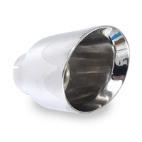 Thumbnail for Stainless Works Conical Double Wall Slash Cut Exhaust Tip - 4in Body 3in Inlet