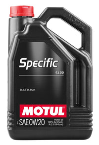Thumbnail for Motul 5L OEM Synthetic Engine Oil ACEA A1/B1 Specific 5122 0W20
