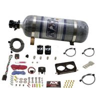 Thumbnail for Nitrous Express 96-04 Ford Mustang Cobra 4 Valve (Stock TB) Nitrous Kit (50-300HP) w/Comp Bottle
