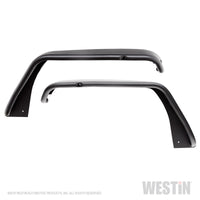 Thumbnail for Westin 18-20 Jeep Wrangler JL / 20 Gladiator Tube Fenders - Front - Textured Black