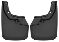 Thumbnail for Husky Liners 16-22 Toyota Tacoma w/ OE Fender Flares Custom Molded Front Mud Guards - Black