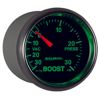 Thumbnail for Autometer GS 52mm 30 In Hg.-Vac/30 PSI Mechanical Vacuum/Boost Gauge