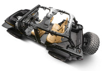 Thumbnail for BedRug 18-23 Jeep JL 4 Door 6pc Rear Cargo Kit (w/ Gap Hider)