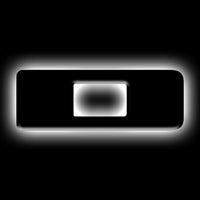 Thumbnail for ORACLE Lighting Universal Illuminated LED Letter Badges - Matte Blk Surface Finish - D SEE WARRANTY