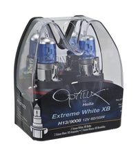 Thumbnail for Hella Optilux H13/9008 12V 60/55W XB Xenon White Bulbs (Pair)