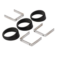 Thumbnail for Autometer or Autogage 2-1/16in Black Angle Rings -- 3 Pack