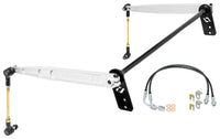 Thumbnail for RockJock JK Antirock Sway Bar Kit Rear Billet Aluminum Arms