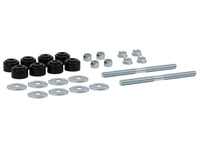 Thumbnail for Whiteline Plus Universal Sway Bar Link Threaded Rod w/ Poly Bushes 140mm