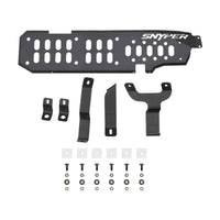 Thumbnail for Westin/Snyper 07-17 Jeep Wrangler Unlimited Gas Tank Skid Plate - Textured Black